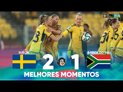 SUÉCIA 2 X 1 ÁFRICA DO SUL | COPA DO MUNDO FEMININA FIFA™ 2023