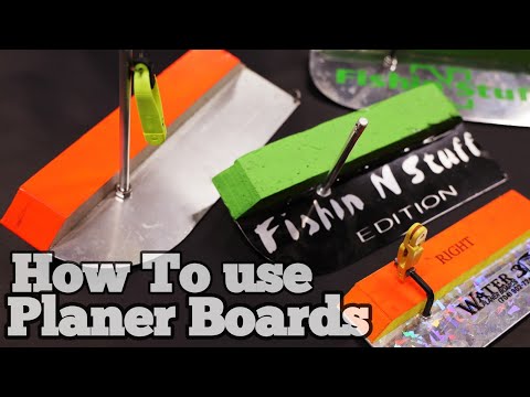 Dragging weights and Planer Boards explained ( Everything you need to know )