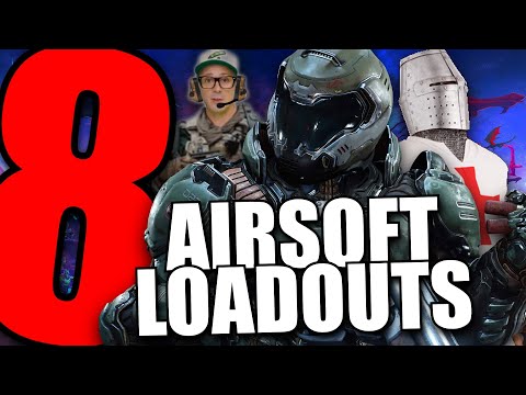 8 Airsoft Loadouts! (Which One Do You Like?)