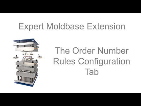 Creo Parametric Expert Moldbase Extension - Configuration of Order Number Rules