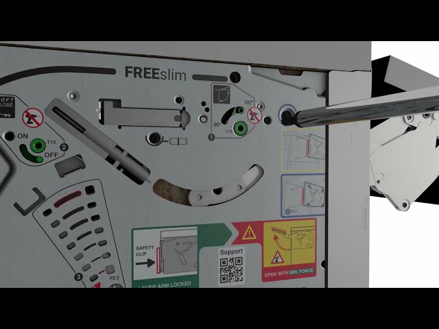 Подъемник FREE SLIM 1.12 интегрированный белый (372.92.702) Hafele