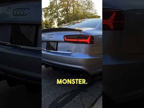 IT’S FAR FROM STOCK😳!! TUNED AUDI A6 MONSTER🔥!!! #audia6 #audiclub