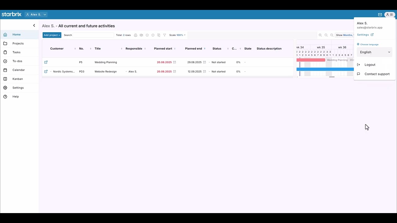 How to Change the Language