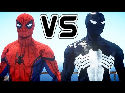Black Spiderman vs Spider-Man (Civil War)