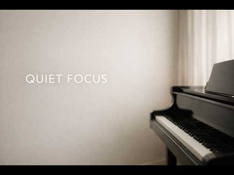 Minimal Piano Music for Reading & Writing | No Distractions