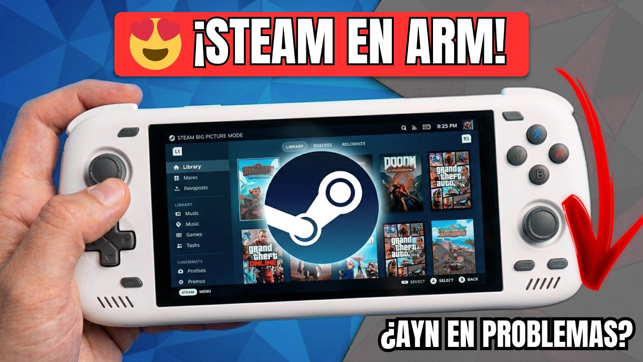 🤯 Steam en Consolas ARM Y malas noticias para consolas AYN | RetroNoticias