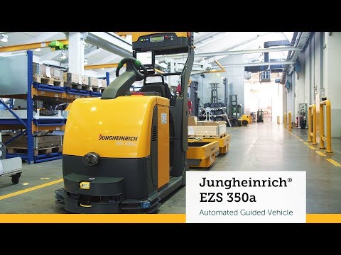 Tow Tractor Moves 11,000 Pounds Automatically or Manually via a Driver