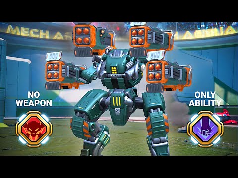 Onyx No Weapon Challenge Only Ability - Mech Arena - New Mech