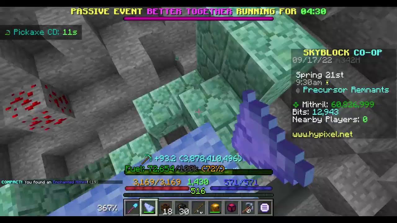 oh yeah we mining | hypixel skyblock