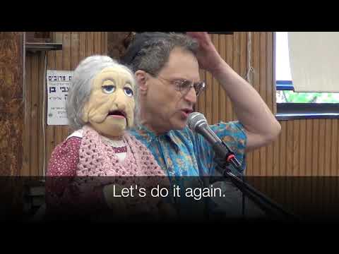 Yiddish ventriloquist show for Hasidic children