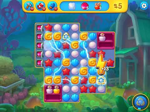 Fishdom level 7661 no boosters フィッシュダム ノーマル [Friend's]