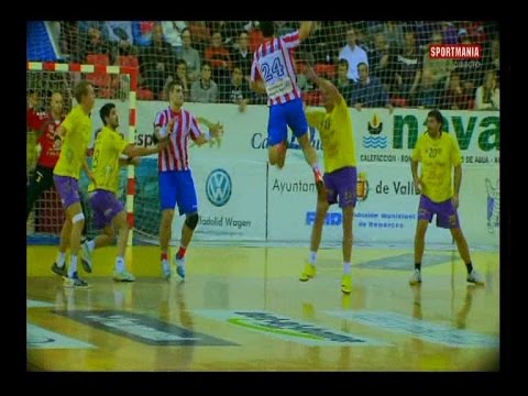 2011/12.- Cuatro Rayas Valladolid 22 Vs. BM Atlético Madrid 28 (Liga ASOBAL - Jª 16)