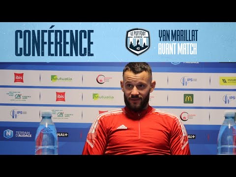 J13 - Yan Marillat (conférence de presse avant match FBBP 01)