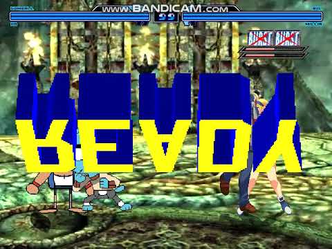 MUGEN Request: Gumball & KO Vs Axl Low & Millia
