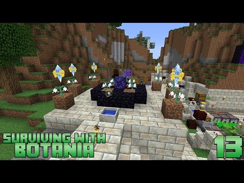 Surviving With Botania :: E13 - Enchanting With Mana & Terra Shatterer