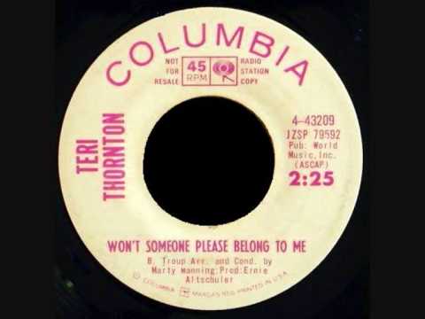 Teri Thornton -  Won't Someone Please Belong to Me