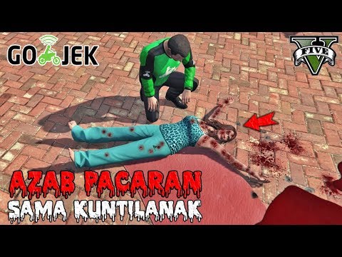 GOJEK'S WIFE KILLED BY KUNTILANAK - GTA 5 GOJEK PARODY