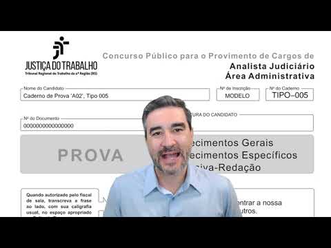 TRT4 - Correction of the Administrative Analyst exam