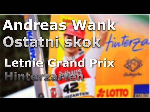 Andreas Wank Ostatni skok w karierze 😟 Hinterzarten 27.07.2019