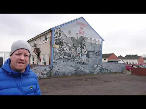 297 - Kleine Murals-Tour durch Belfast
