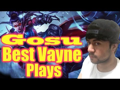 BEST VAYNE PLAYS | Hi Im Gosu montage | League of Legends