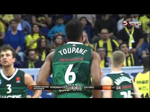 Axel Toupane vs Fenerbahce (2017.12.14) 16 points and 7 rebounds