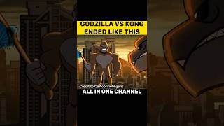 Godzilla vs Kong Ended like this #shorts #godzilla