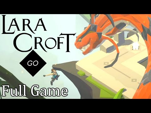 "Lara Croft GO" - Full Game Walkthrough (All Main Adventure Puzzle Solutions)