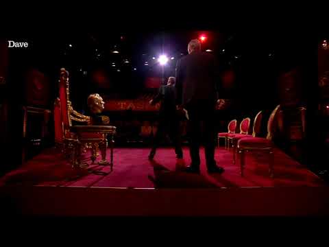 Taskmaster - Outtake before the show - Joy dance