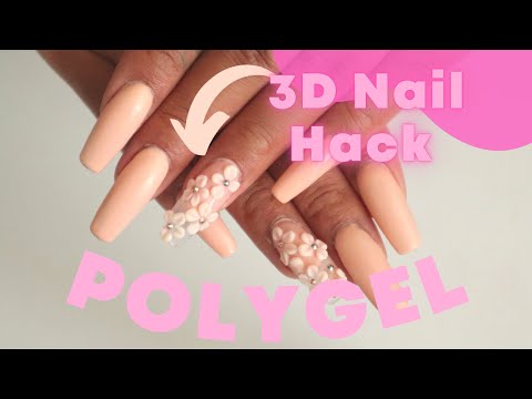 april showers & spring flowers. Sculpting 3D Flowers FIRST TIME | Watch Me Do My Own Nails