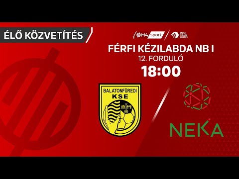 Balatonfüredi KSE – LIQUI MOLY NEKA | férfi K&H Liga | 12. forduló