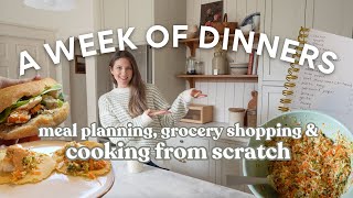 A Week of Dinners | Cooking from scratch for my family of 6