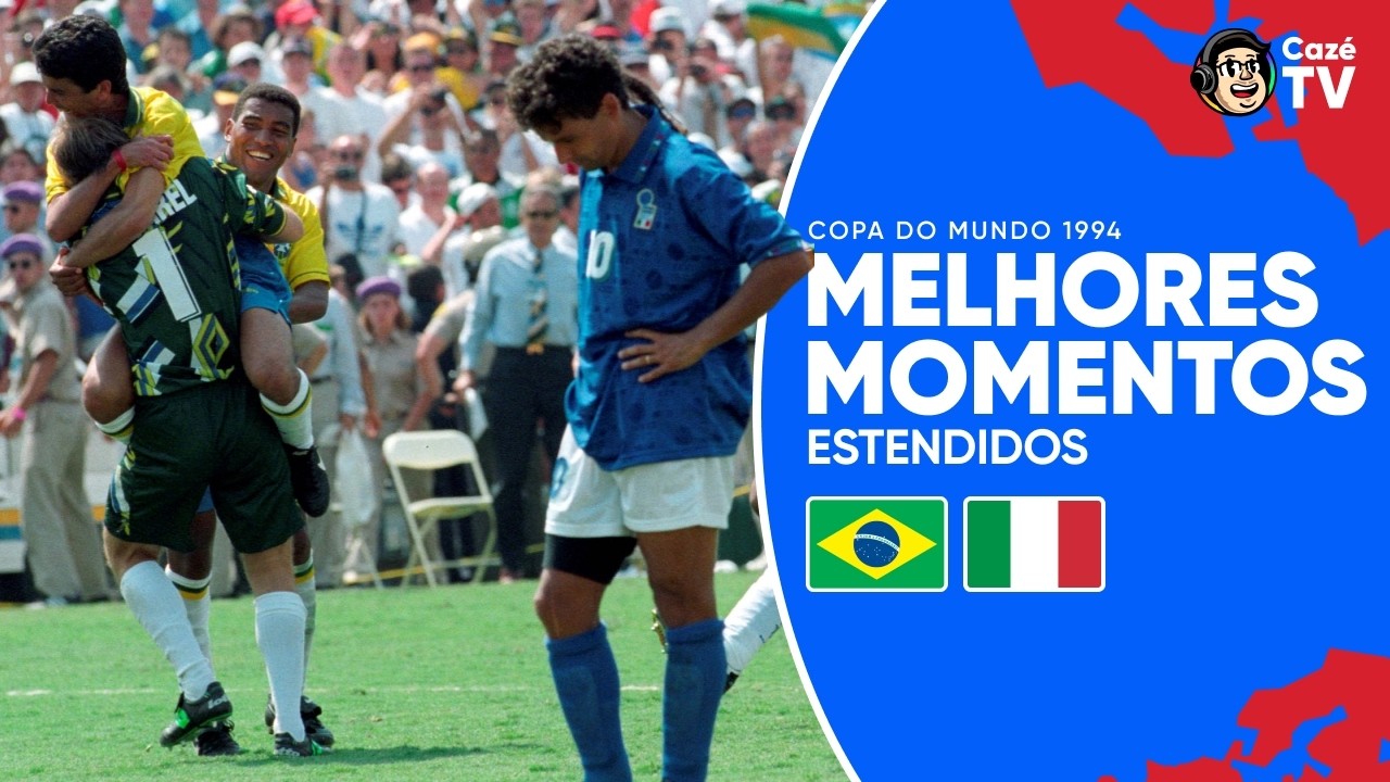 BRASIL 0 (3) X (2) 0 ITÁLIA | MELHORES MOMENTOS ESTENDIDOS | JOGOS HISTÓRICOS DA COPA DO MUNDO