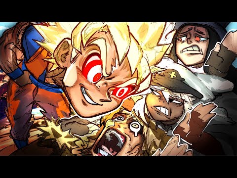 Goku is a Guilty Gear BULLY