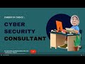 CAREER OF CHOICE | CYBER SECURITY CONSULTANT