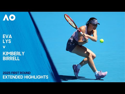 Eva Lys v Kimberly Birrell Extended Highlights | Australian Open 2025 First Round