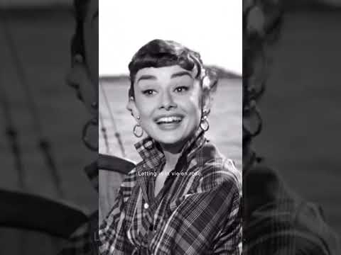 Audrey Hepburn's Timeless Elegance in Sabrina (1954) | Hollywood's Golden Era Rewind#history