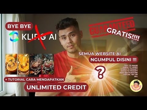 BYE BYE KLING AI | Website AI ini Bisa Ngerjain Semuanya ( GRATIS + TUTOR  CARA UNLIMITED CREDIT )