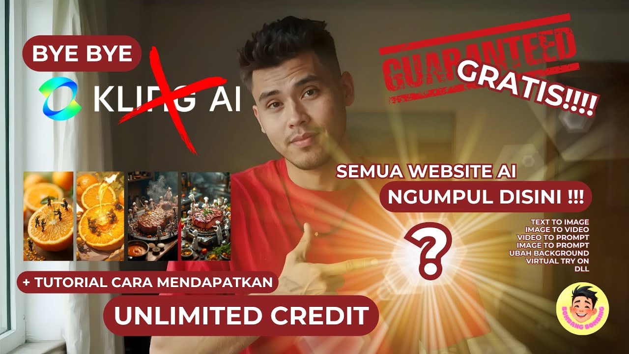 BYE BYE KLING AI | Website AI ini Bisa Ngerjain Semuanya ( GRATIS + TUTOR  CARA UNLIMITED CREDIT )