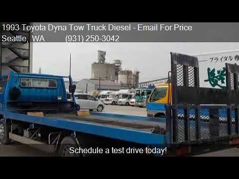 1993 Toyota Dyna Tow Truck Diesel  for sale in Seattle, WA 9
