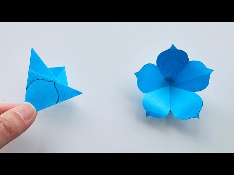 Sticky Note Paper Flower | Very Easy | No-Glue Tutorial