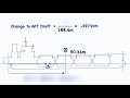Draft Trim Calculations