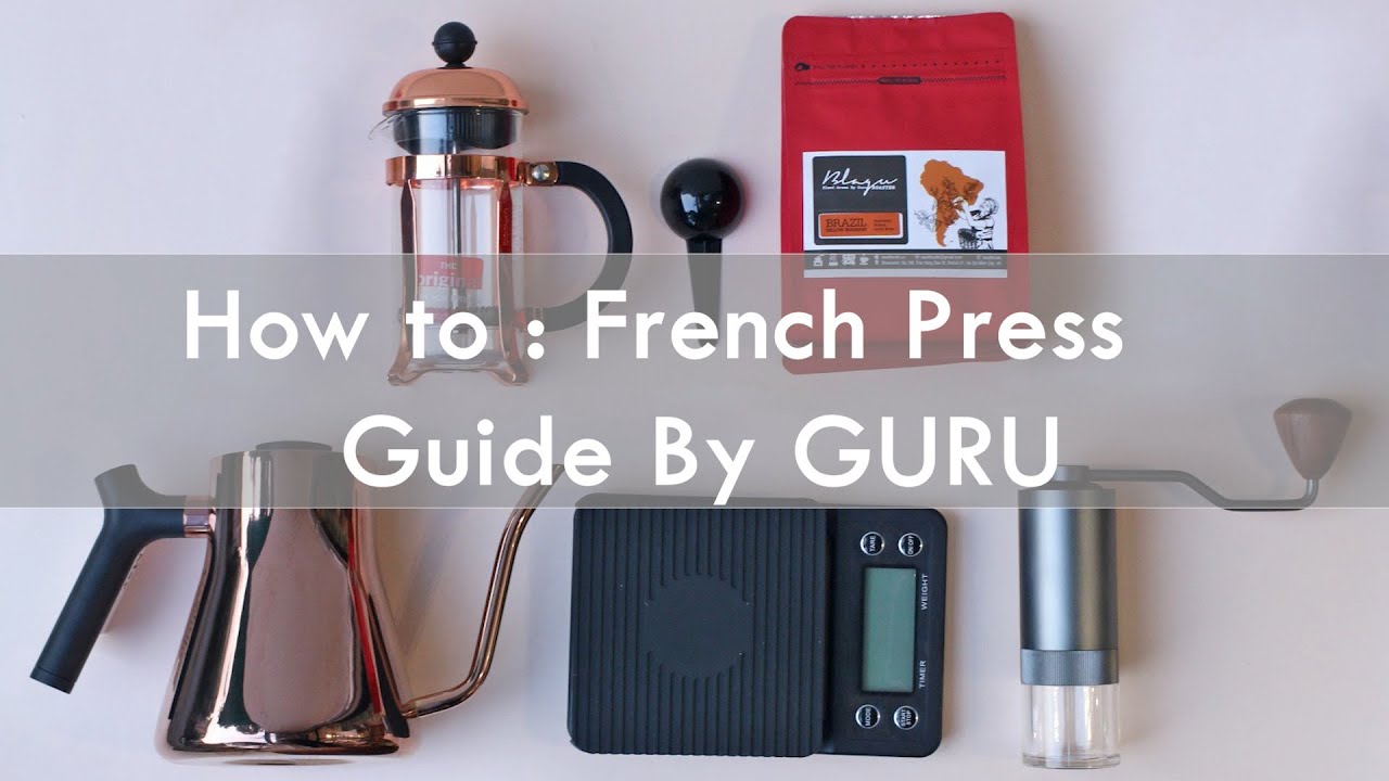 Hướng Dẫn Pha Cà Phê Với French Press