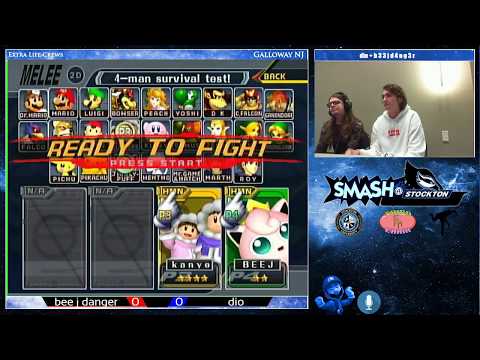 Stockton Extra Life 2017 Melee Top 32: DIO Vs. BeeJ Danger Loser Gets 9th