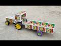How To Make Tractor At Home From Matchbox Top Diy Making Mini Garage For Tractors Construction 15