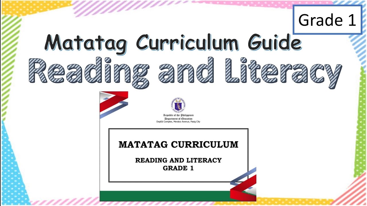 Free PPT and PDF Download! Reading and Literacy 1 Matatag Curriculum Guide