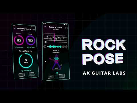 RockPose: Guitar Exercises