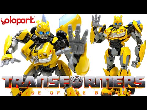 Transformers Rise Of The Beasts BUMBLEBEE Yolopark Model Kit Review