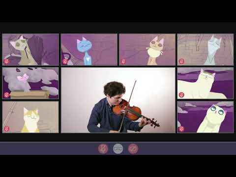 Concerto Virtuale dei Gatti - Augustin Hadelich | Paganini Caprice No. 5