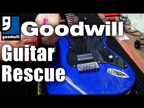 Can We Save This $20 Goodwill Guitar!?